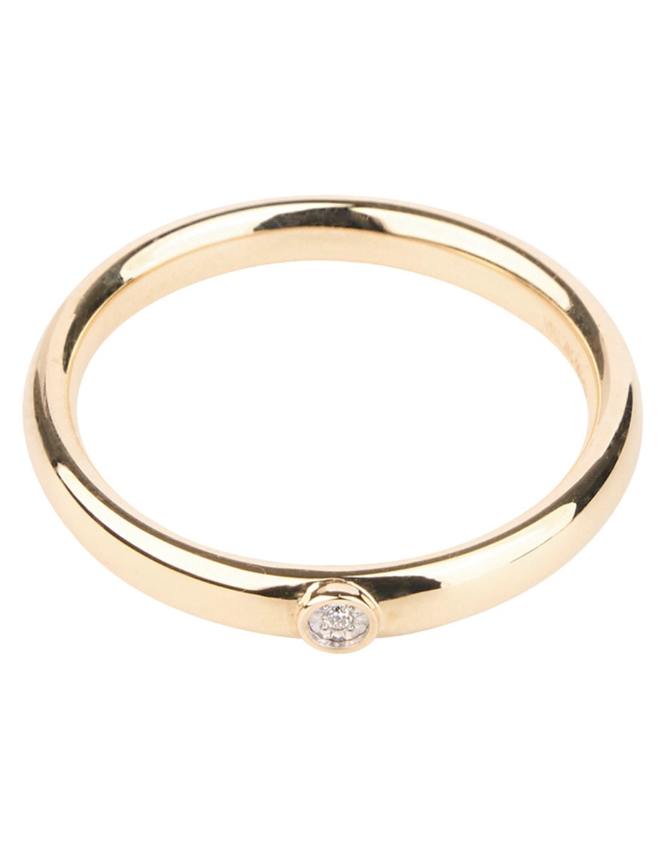 Anillo de compromiso de oro 18 k Ricardo Orsato diamante