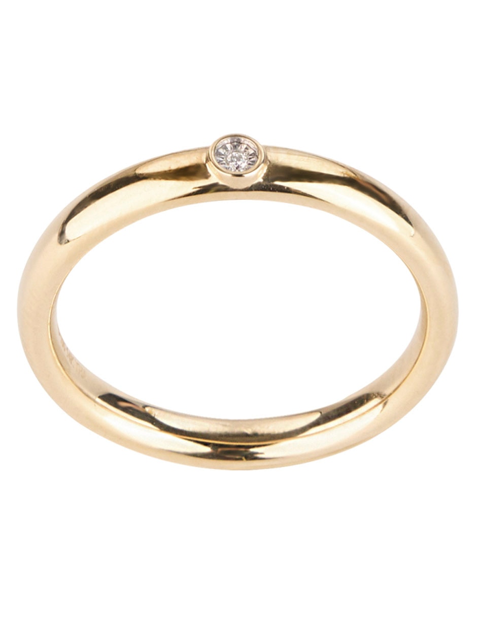 Anillo de compromiso de oro 18 k Ricardo Orsato diamante