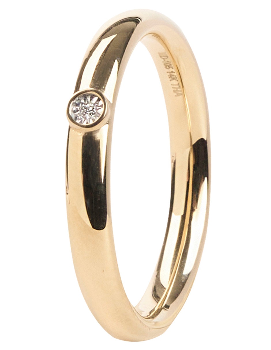 Anillo de compromiso de oro 18 k Ricardo Orsato diamante