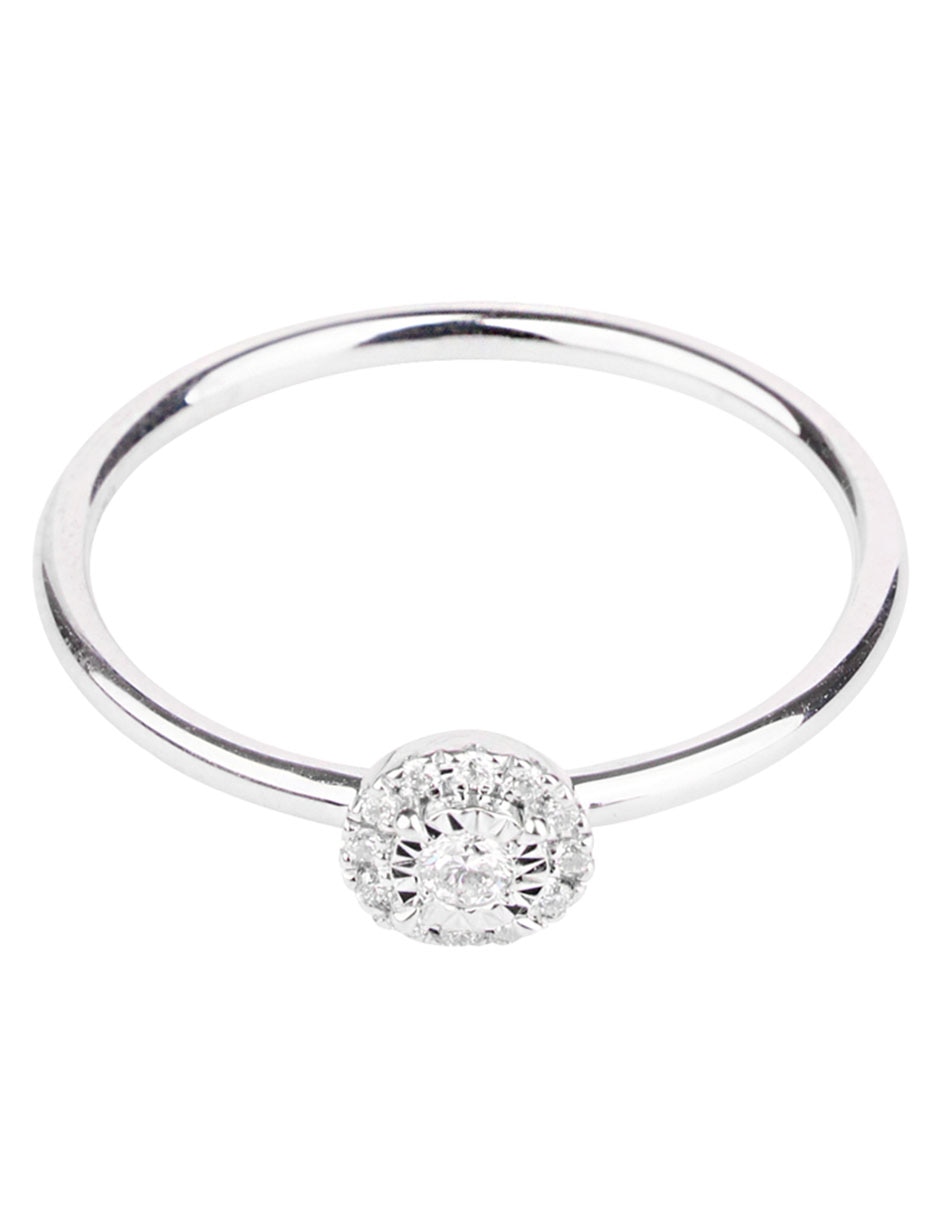 Anillo de Compromiso de Oro 14 K 2