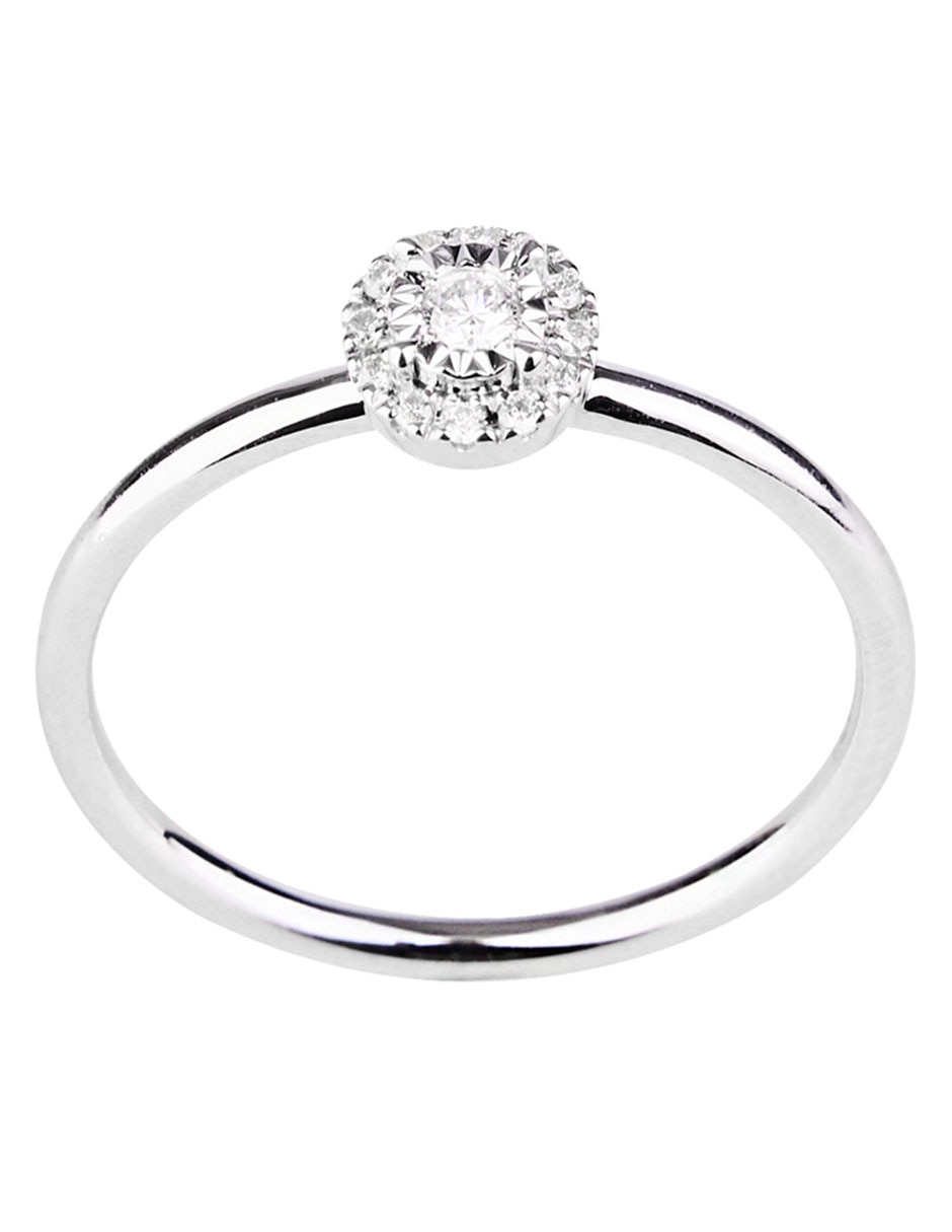Anillo de Compromiso de Oro 14 K 3