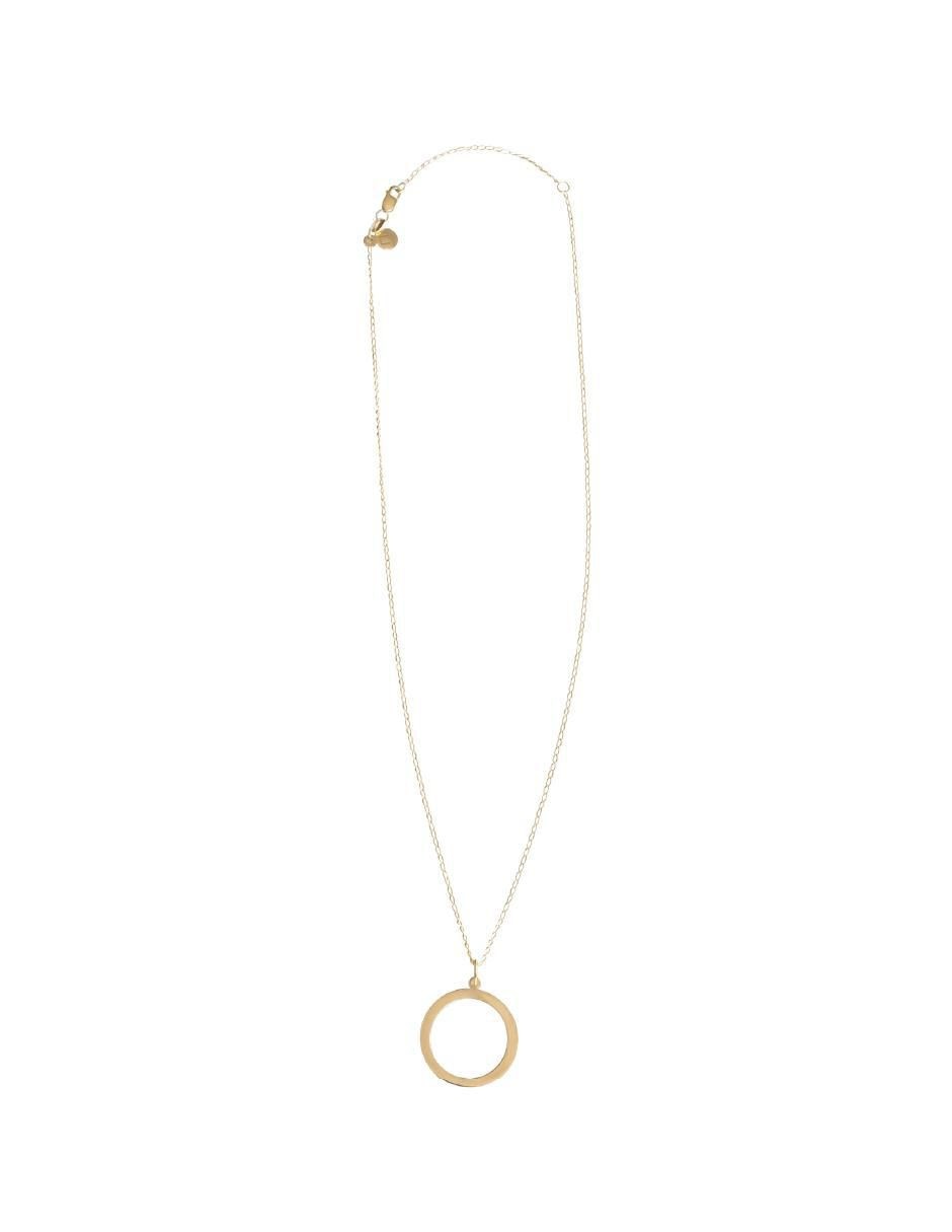 Collar con dije de circular empowerment & self-love de plata p 925 2