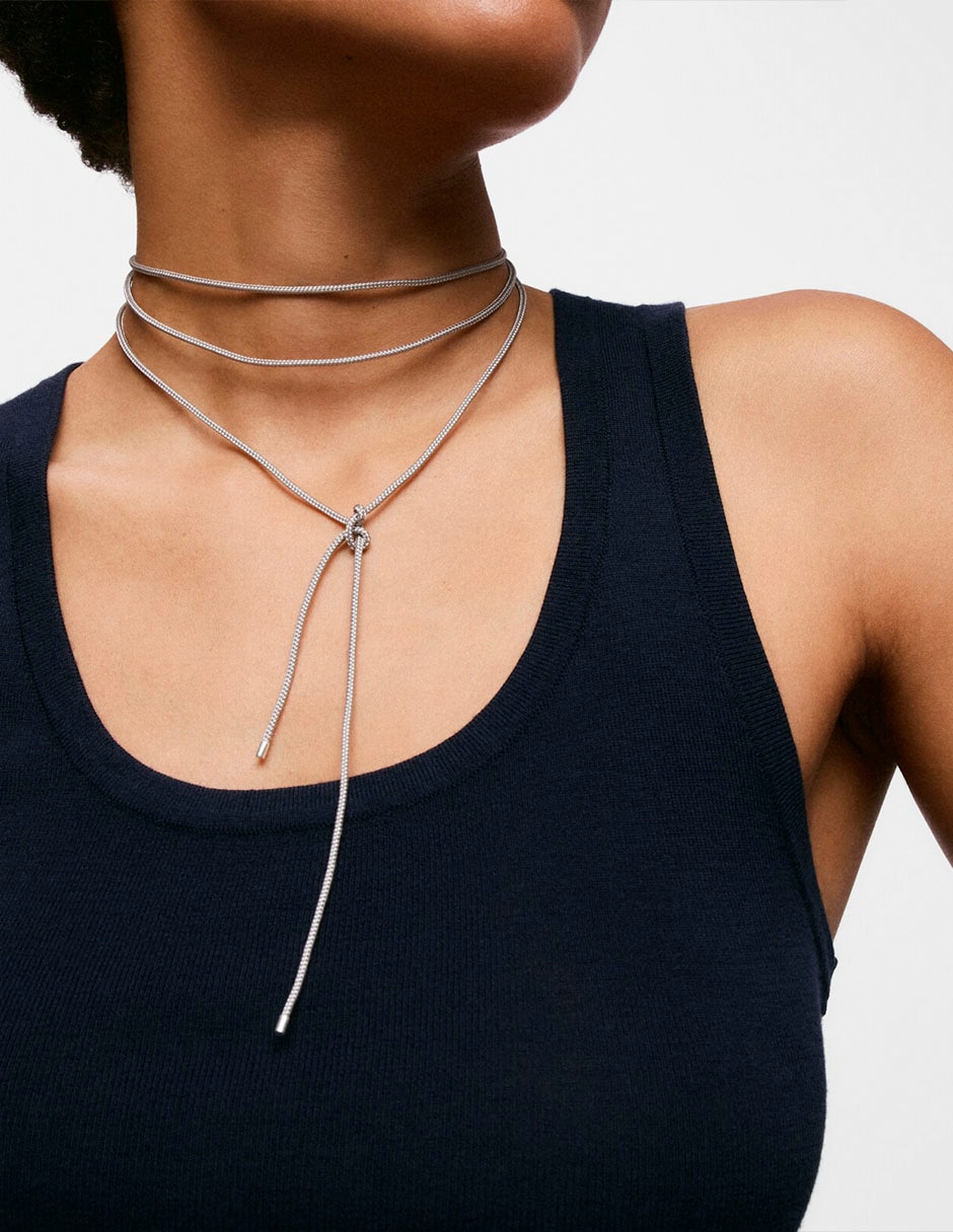 Collar Tous Básicos de plata P 925