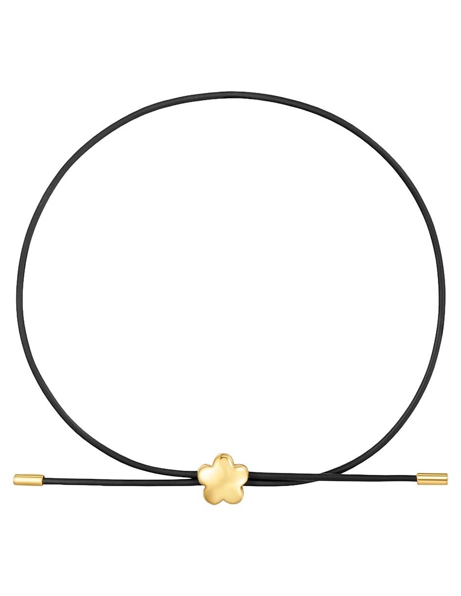 Pulsera de oro 14 K Bold Motif con acabado brillante 1