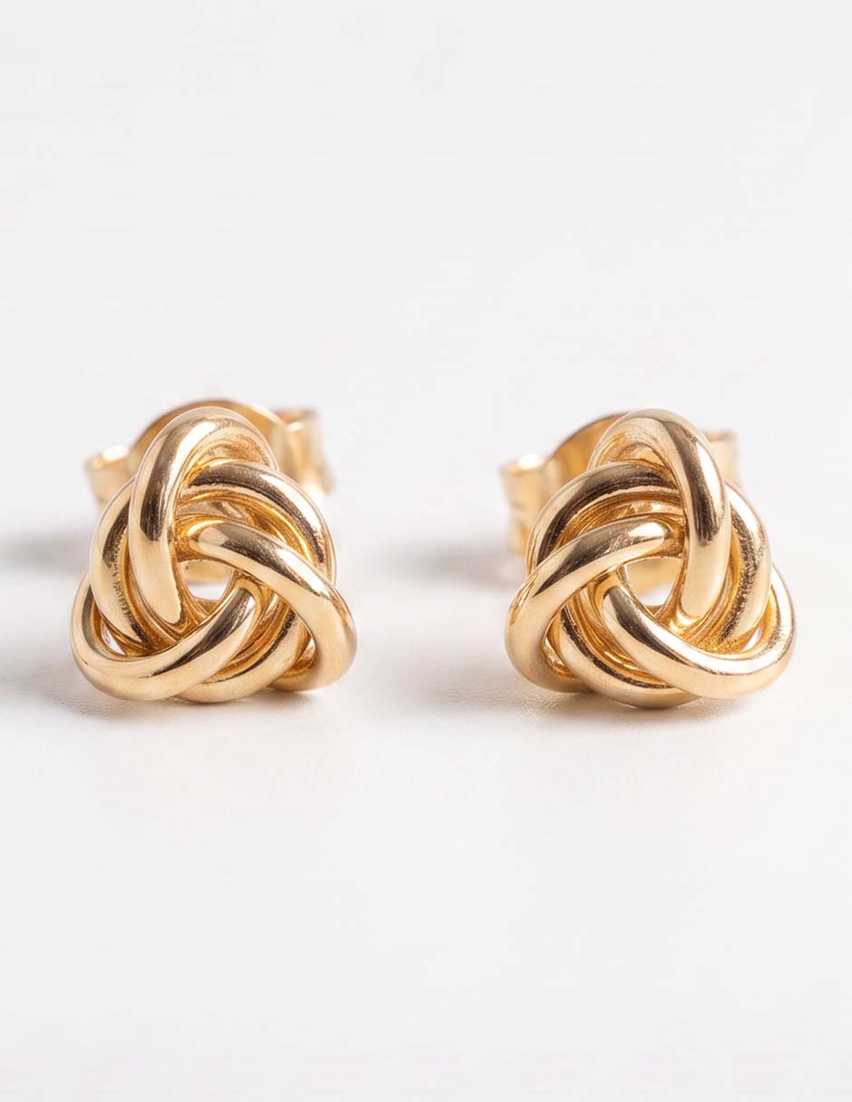 Aretes con acabado pulido Aretes con acabado pulido