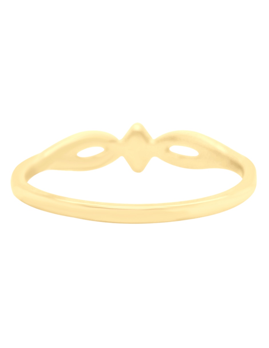 Anillo de compromiso "de" oro amarillo 14 k thais diamante 2