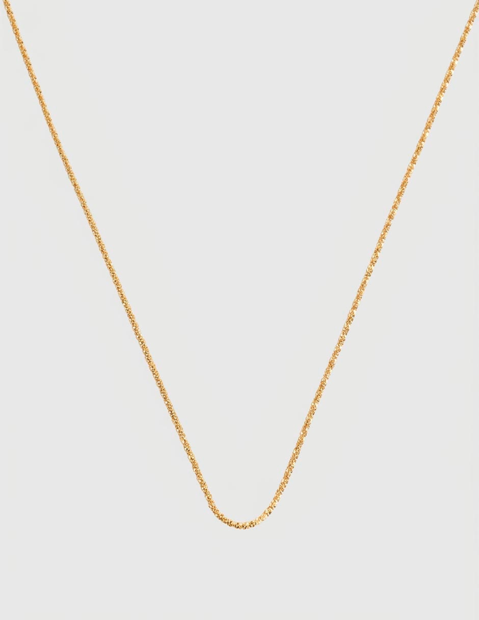 Collar de oro 14 K 1