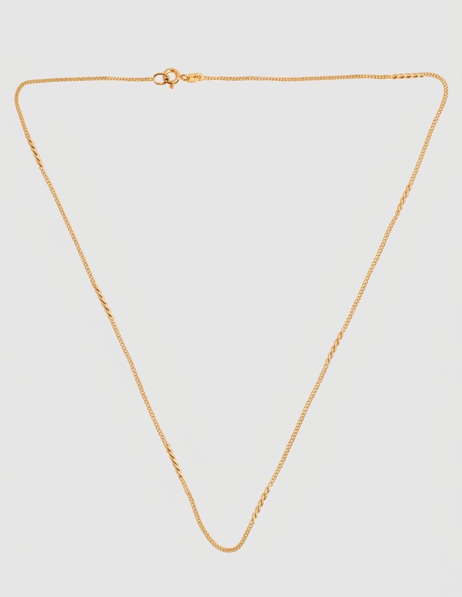 Collar de oro amarillo 14 k 2