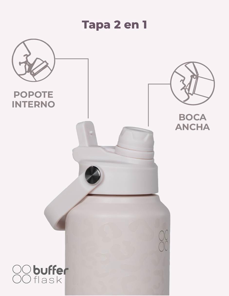 Termo de acero inoxidable balandra con tapa doble rosca 5