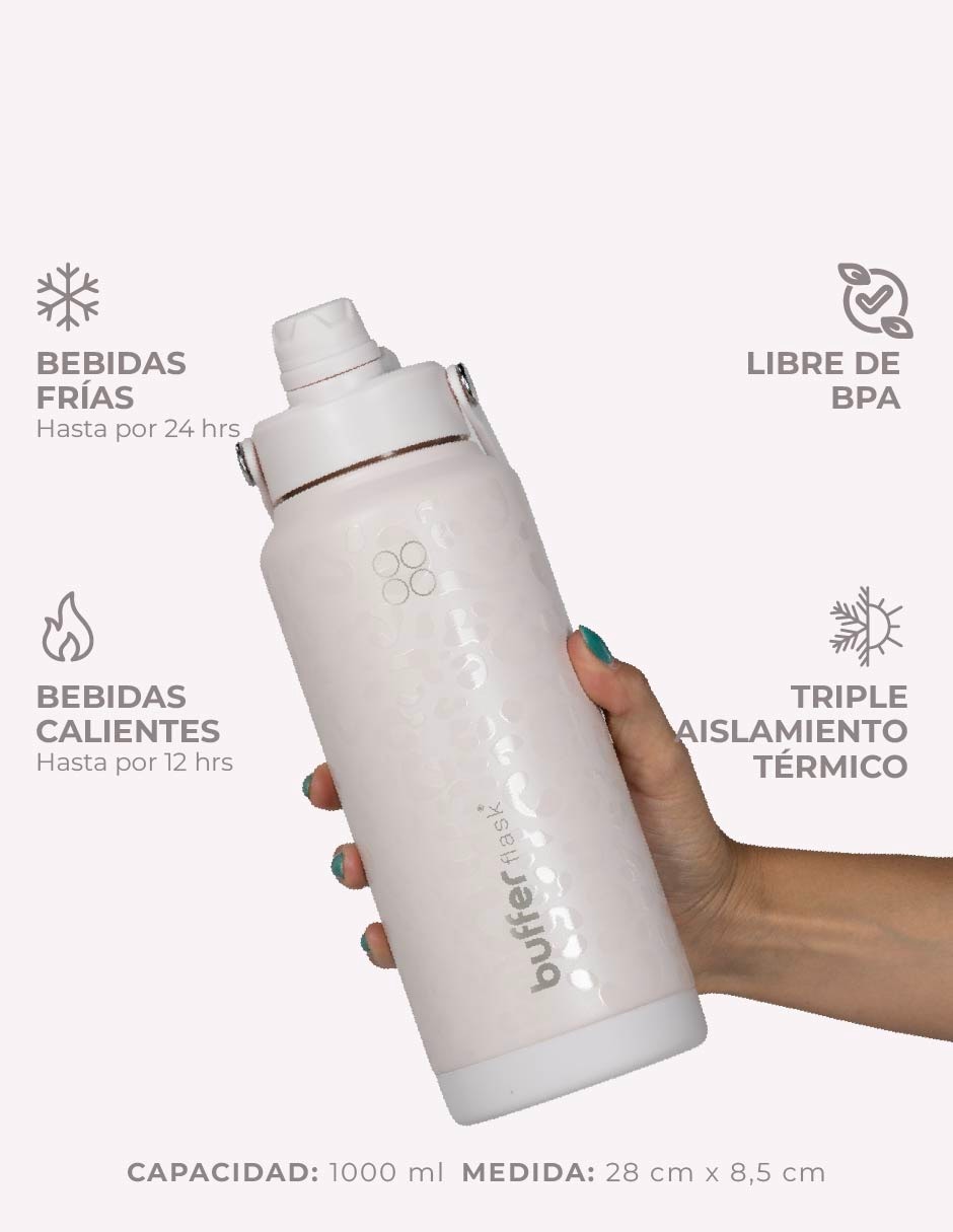 Termo de acero inoxidable balandra con tapa doble rosca 6