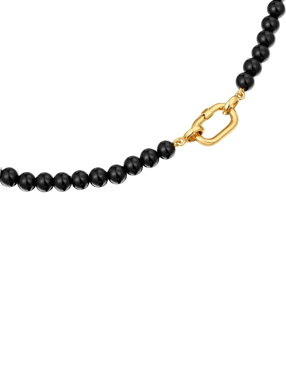 Collar de ovalado hold oval de plata p 925 4