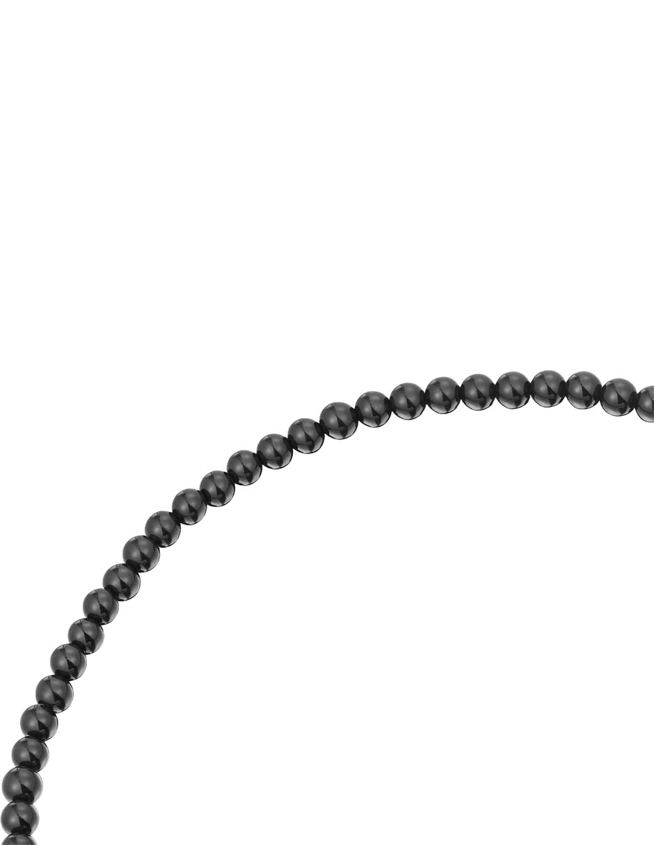 Collar de ovalado hold oval de plata p 925 5