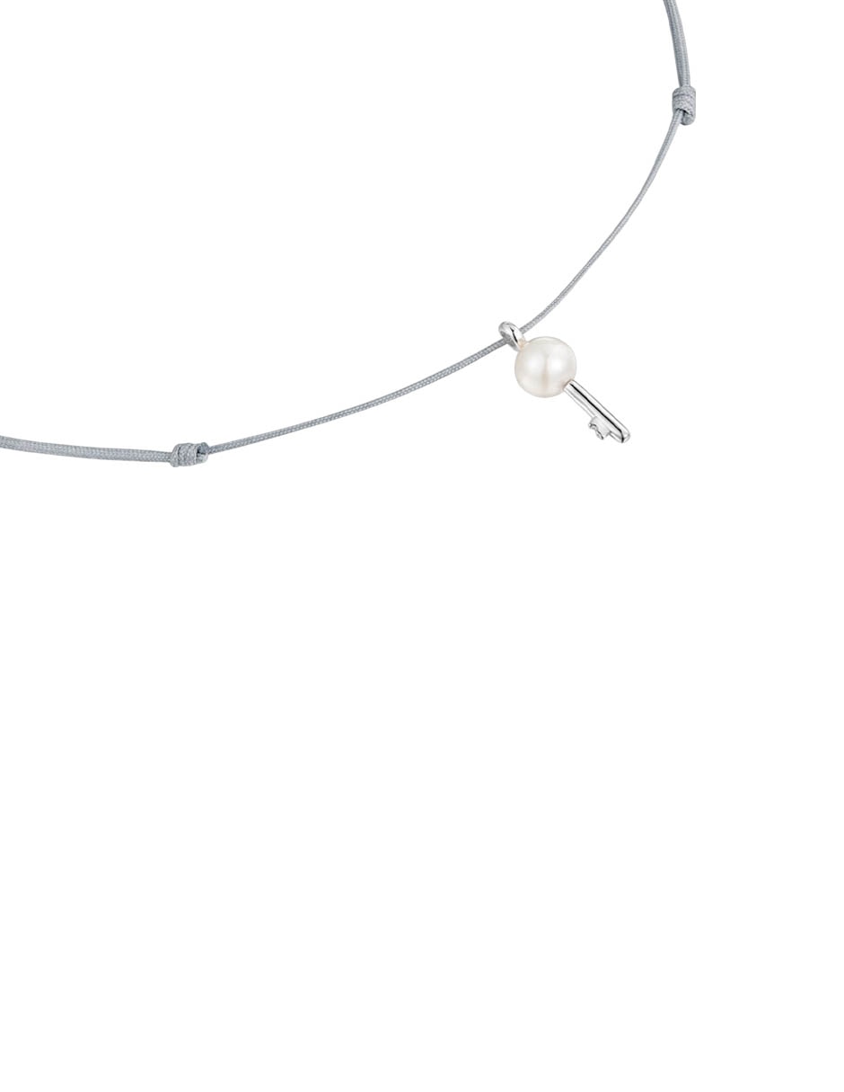 Collar de llave Unlock de plata P 925
