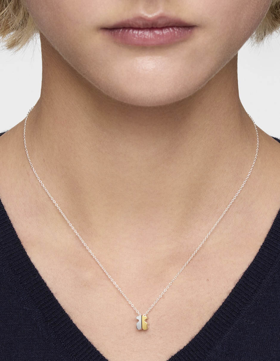Collar de oso 1950 de plata P 925 3