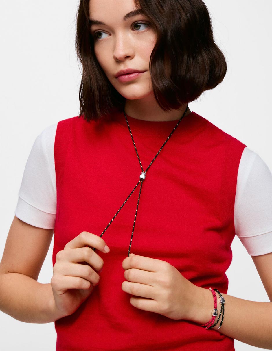 Collar de oso Bold Motif de plata P 925 6