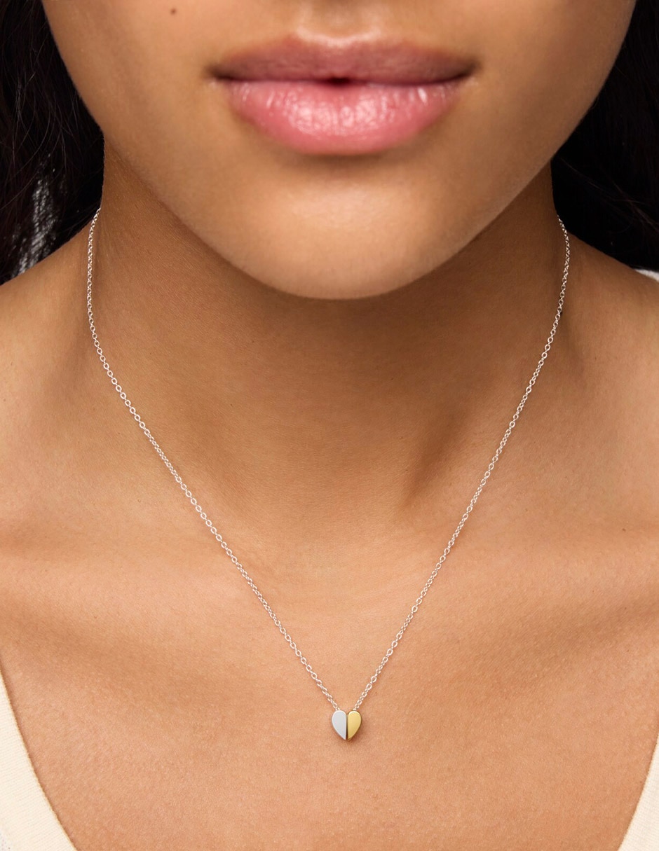 Collar de corazón Tous Tous 1950 de plata P 925
