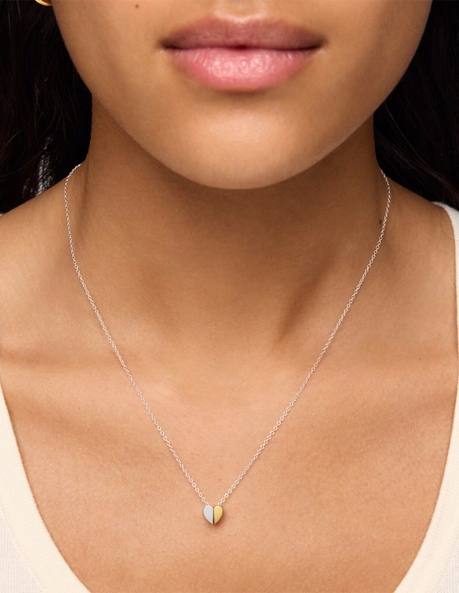 Collar de corazón Tous Tous 1950 de plata P 925