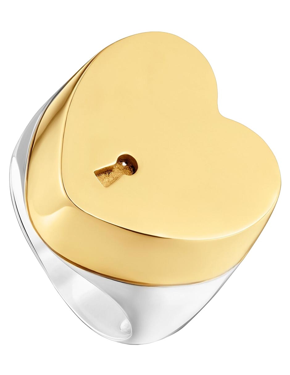Anillo de corazón Tous P 925 de plata
