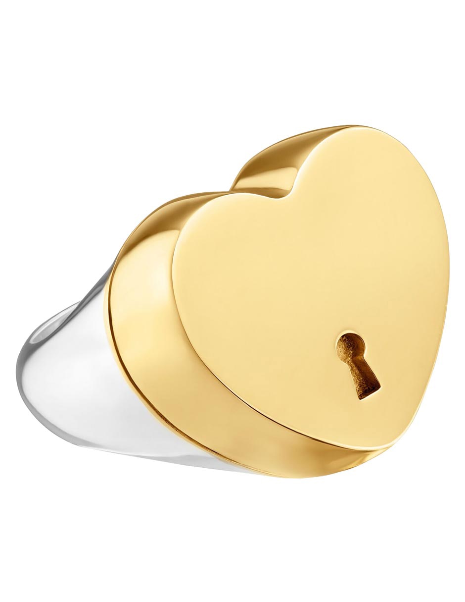 Anillo de corazón Tous P 925 de plata