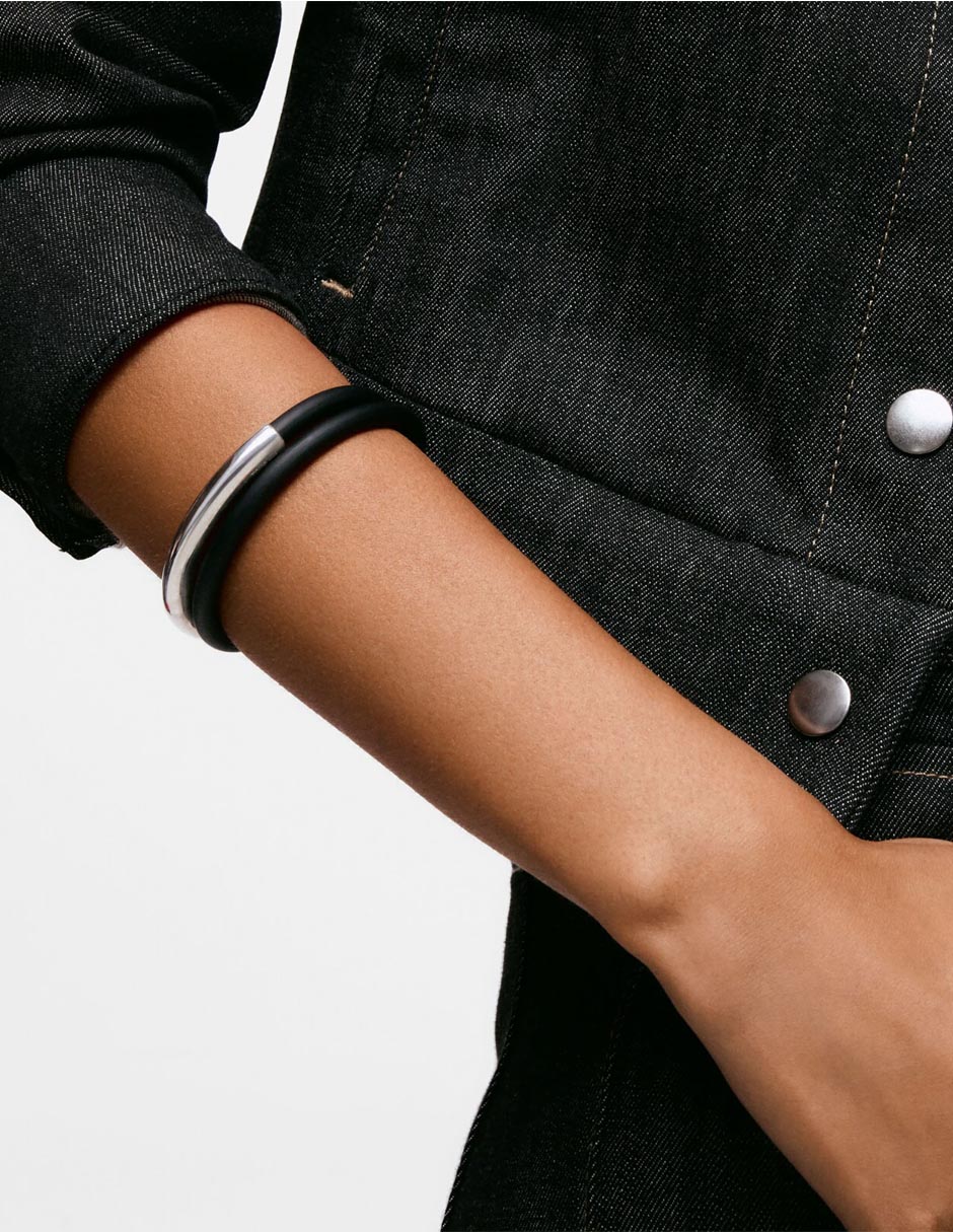 Pulsera de Plata P 925 Bold Motif con acabado brillante 3