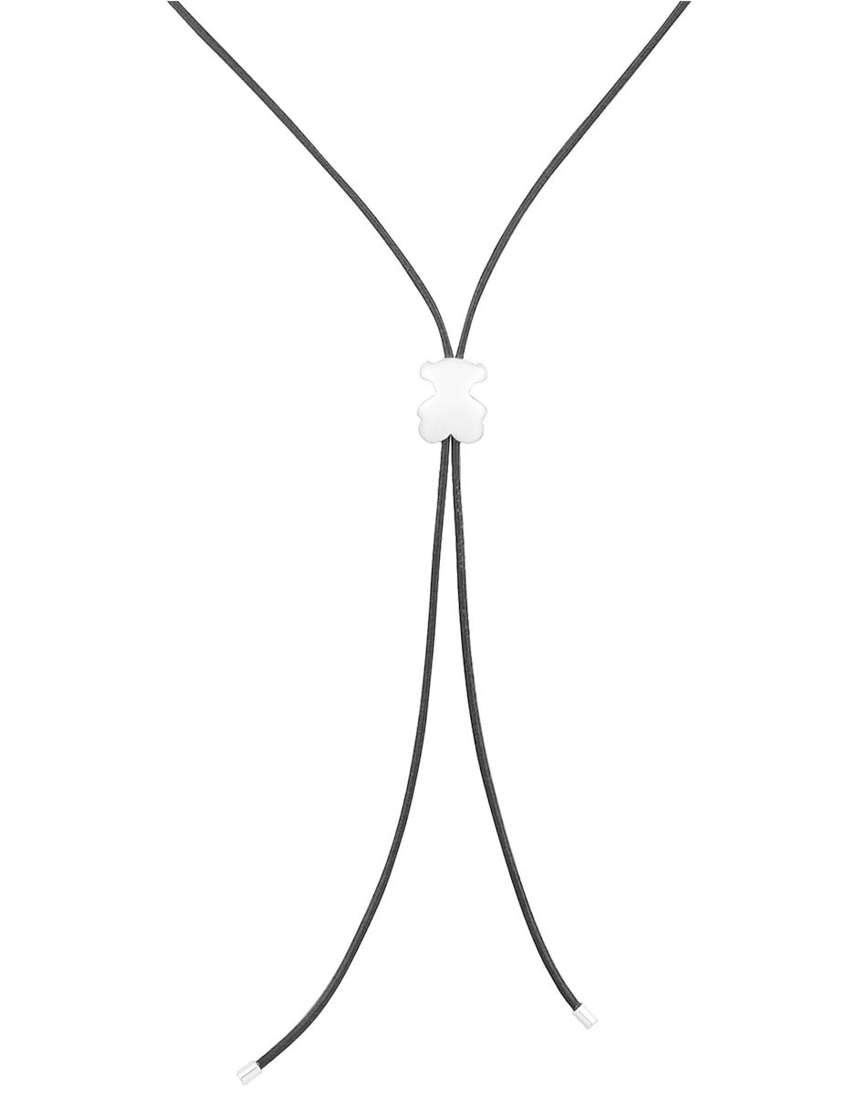 Collar de oso Bold Motif de plata 1