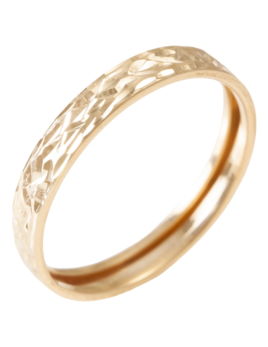 ANILLO de (si aplica) Ninguna SIN FAMILIA O COLECCION No aplica 14 k de Oro Sin gema Pulido 1