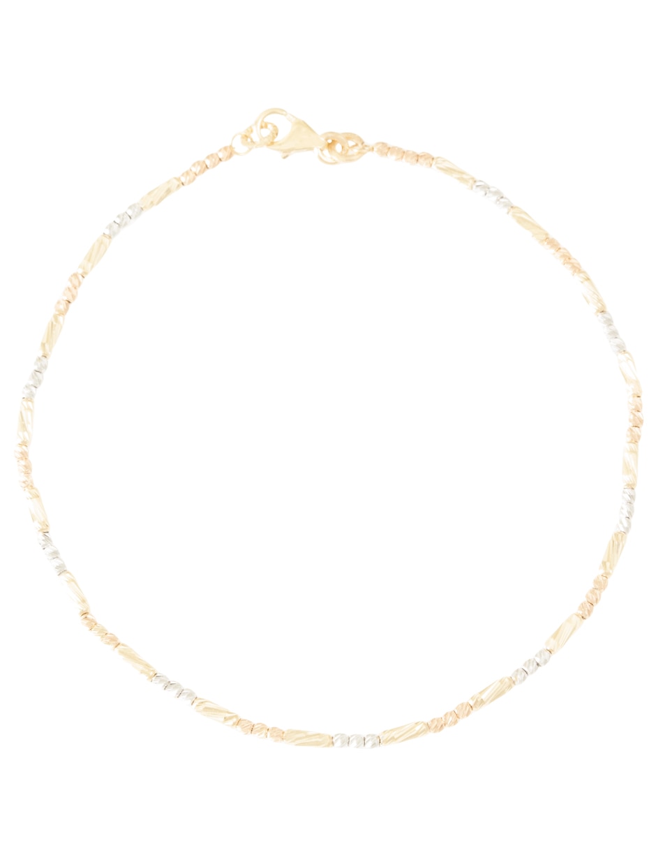 Pulsera y brazalete de oro florentino 14 k