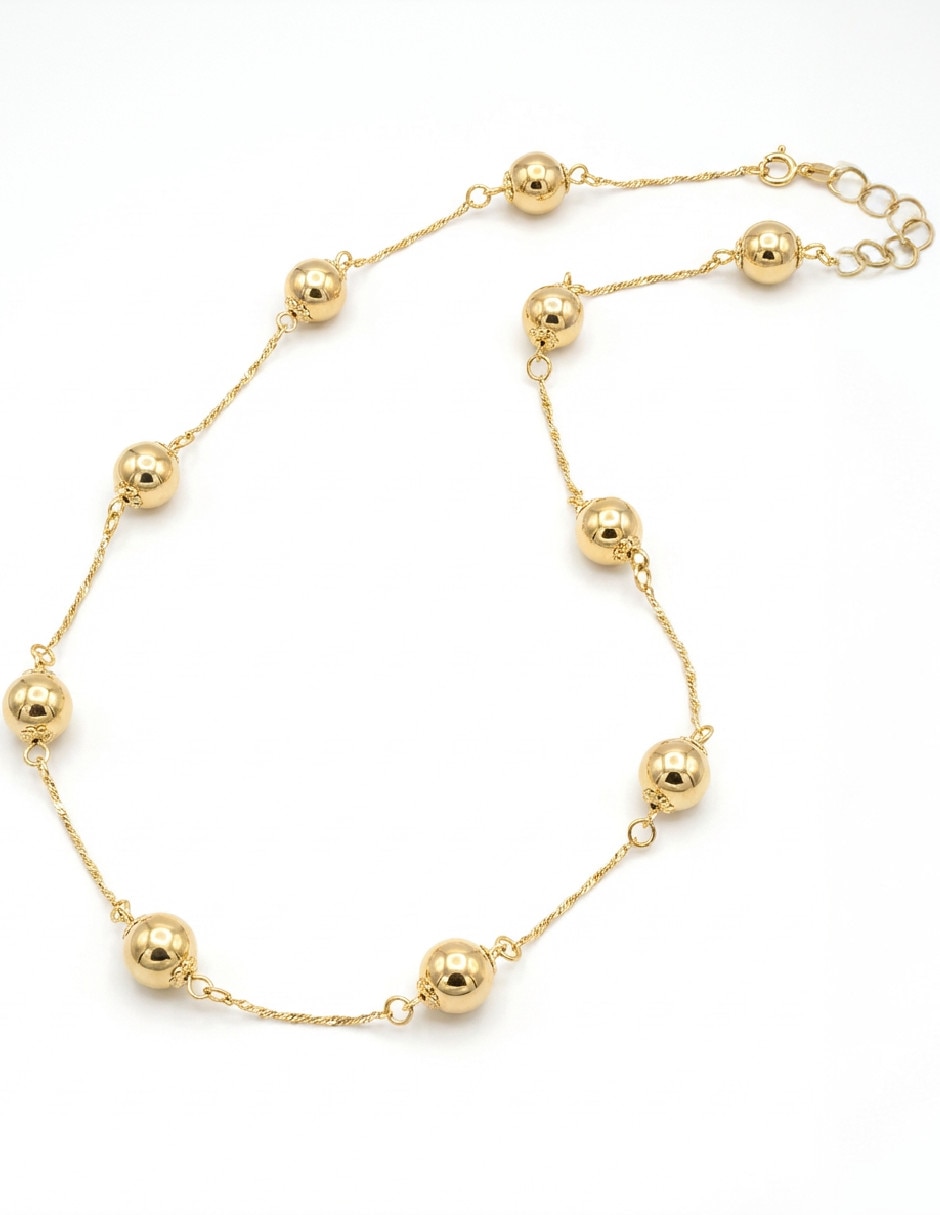 Collar de oro laminado 18 K 3