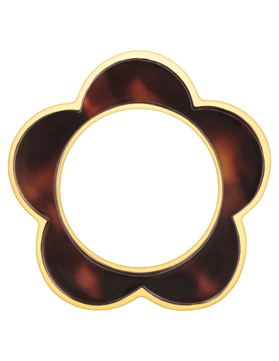 De flor galaxy de acero inoxidable resina brillante 5