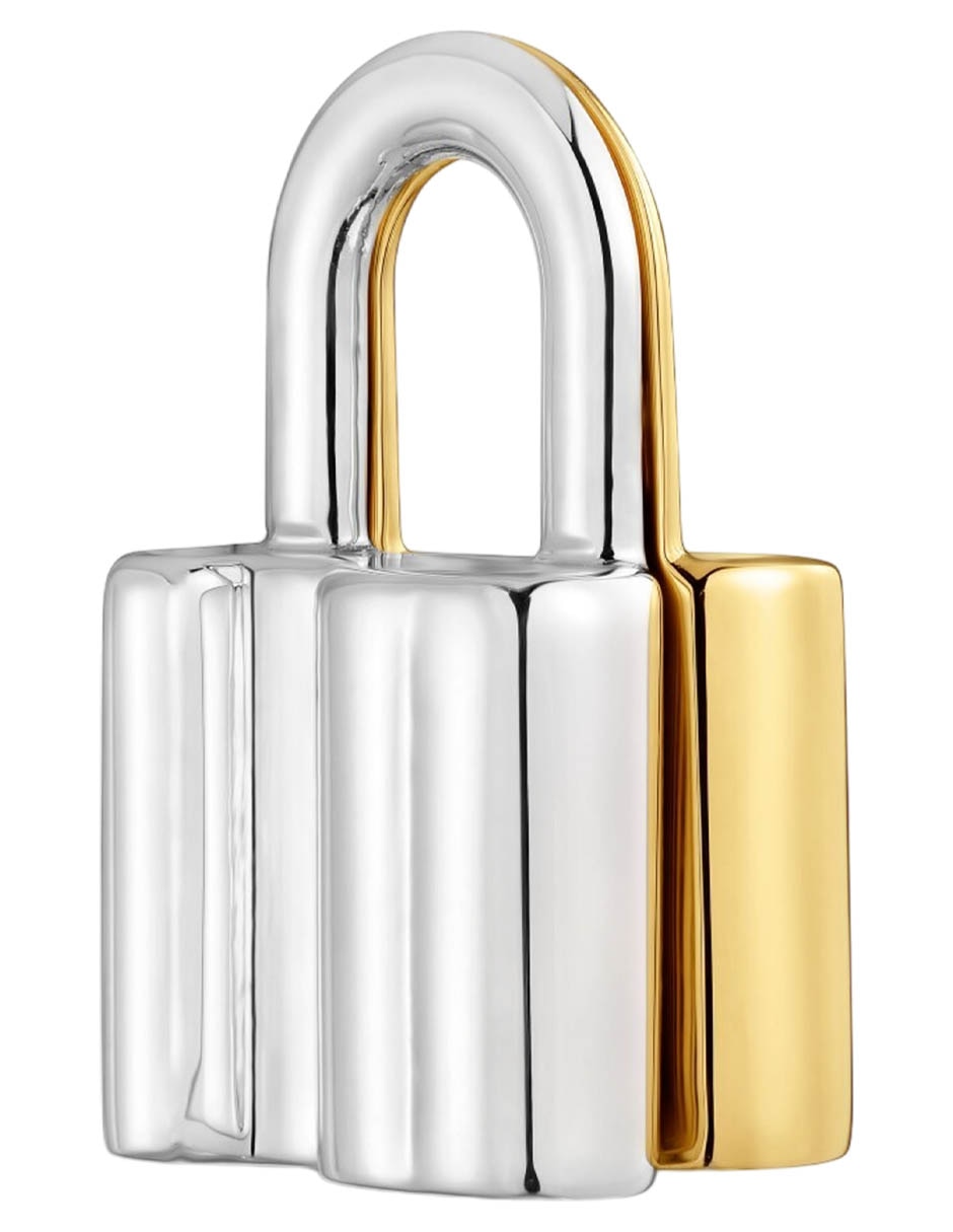 Dije de candado tous tous unlock de plata p 925