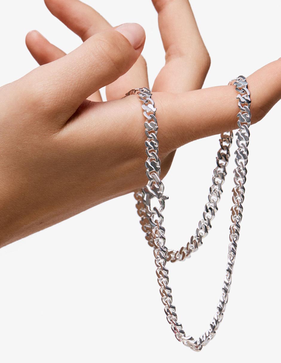 Collar de circular tous bear´s chain de plata p 925