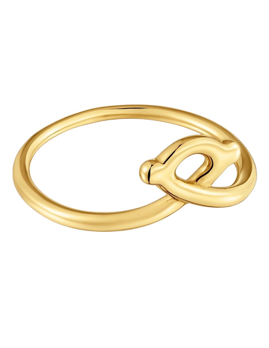 Anillo de oso Tous Infinity 10 k de oro brillante