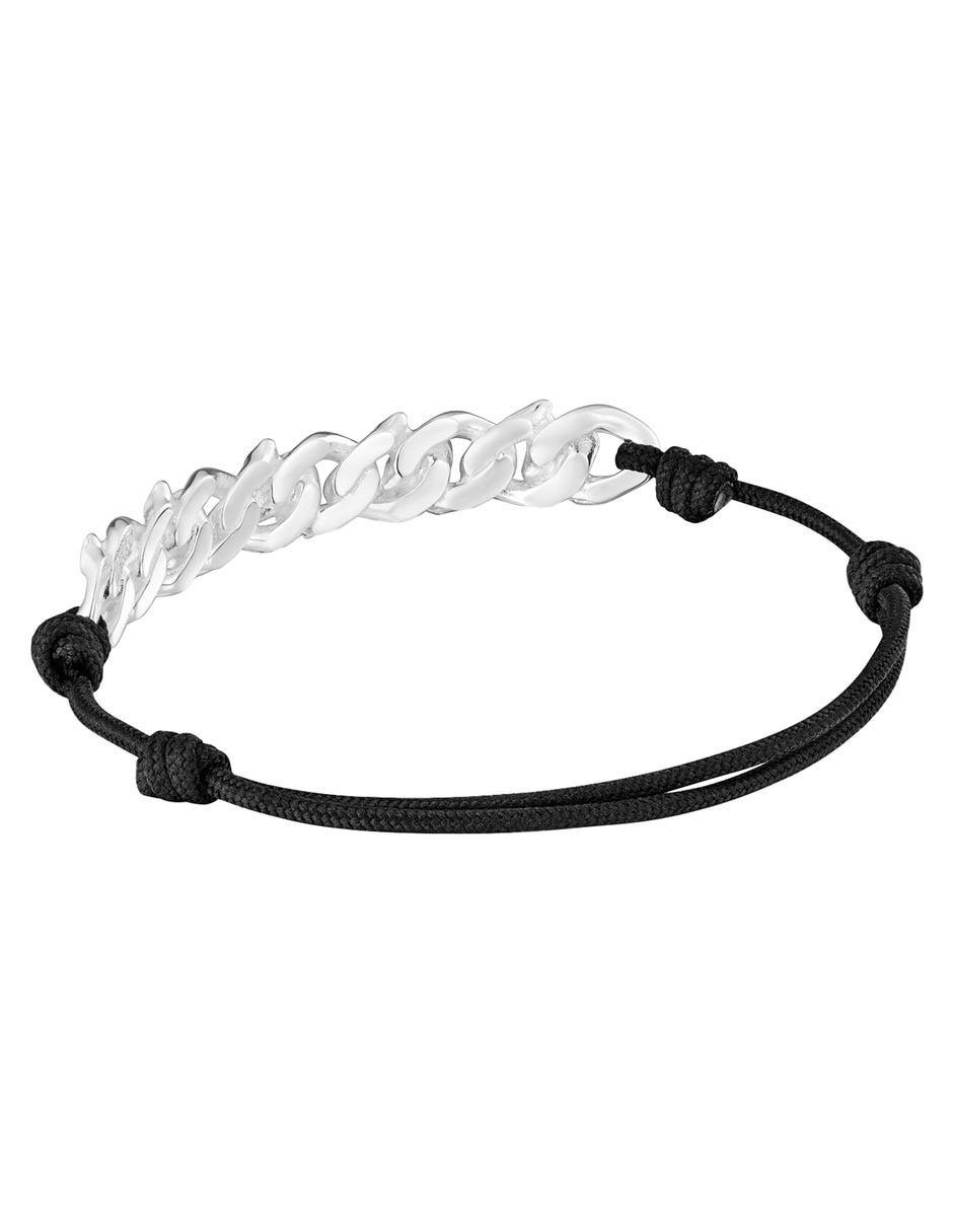 Plata Tous de plata P 925 Bears Chain con acabado brillante