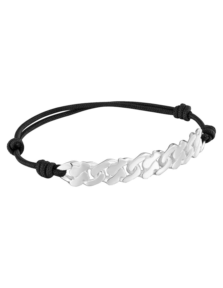 Plata Tous de plata P 925 Bears Chain con acabado brillante