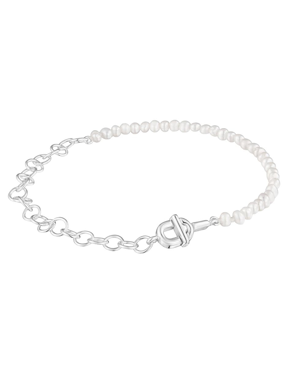 Pulsera Tous de plata P 925 Manifiesto con acabado brillante