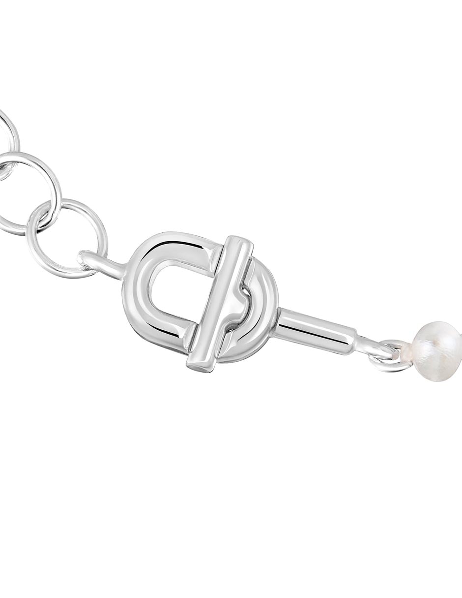 Pulsera Tous de plata P 925 Manifiesto con acabado brillante