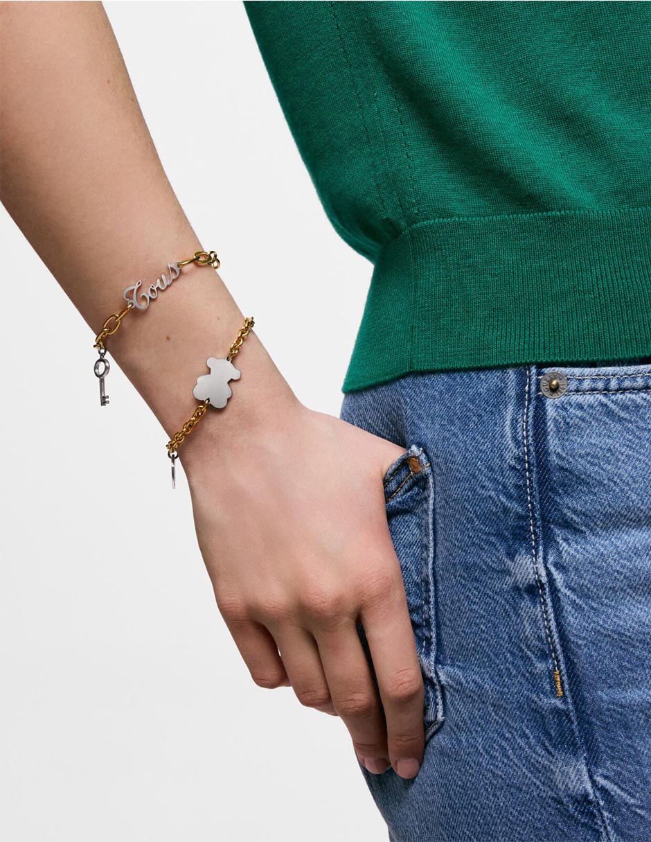Pulsera Tous Charming con acabado brillante