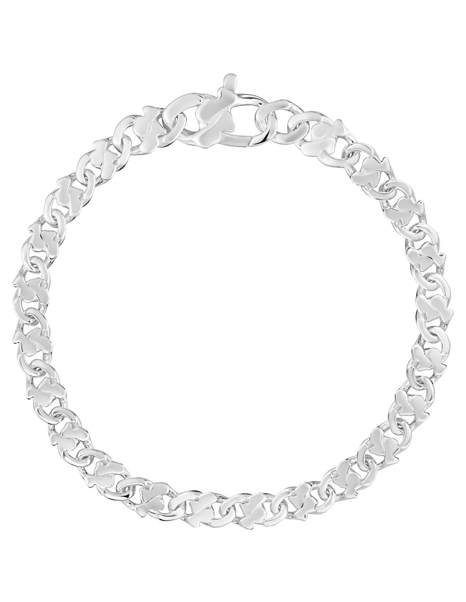 Pulsera Tous de plata P 925 Bears Chain con acabado brillante