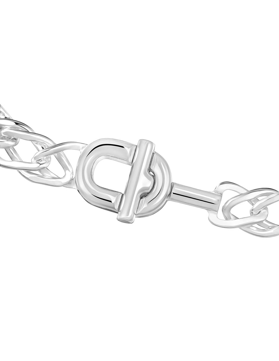 Pulsera Tous de plata P 925 Manifiesto con acabado brillante