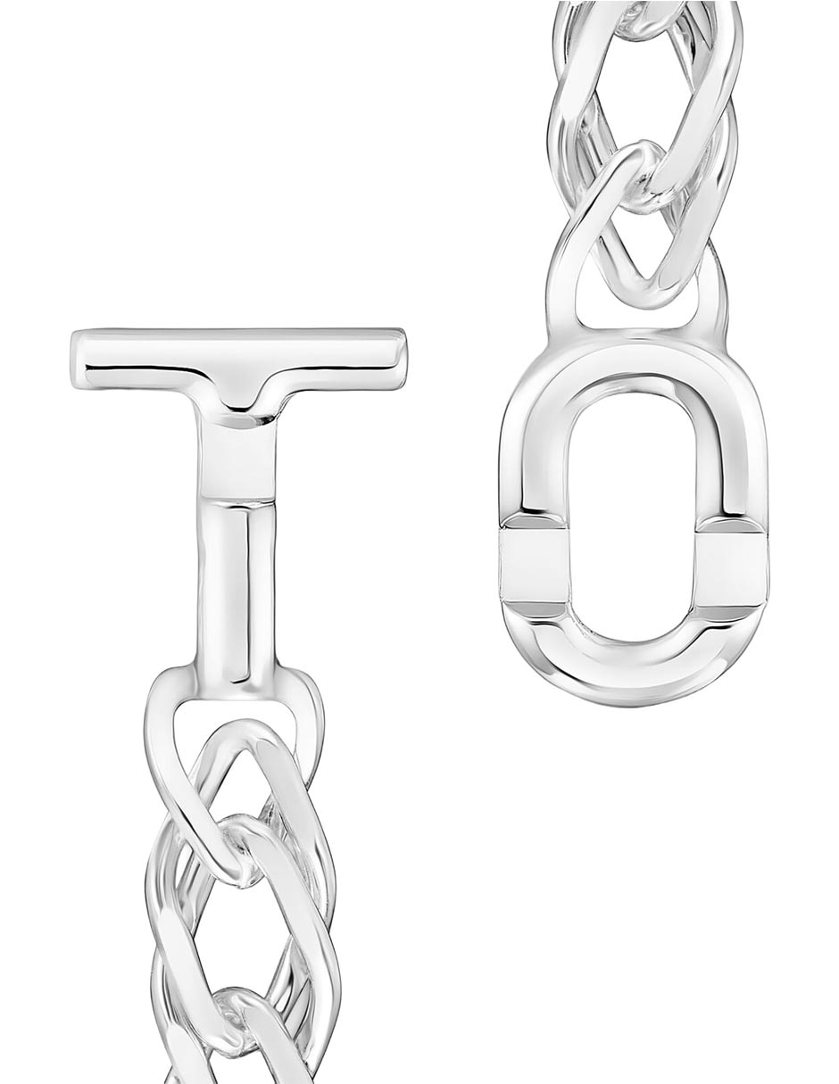 Pulsera Tous de plata P 925 Manifiesto con acabado brillante