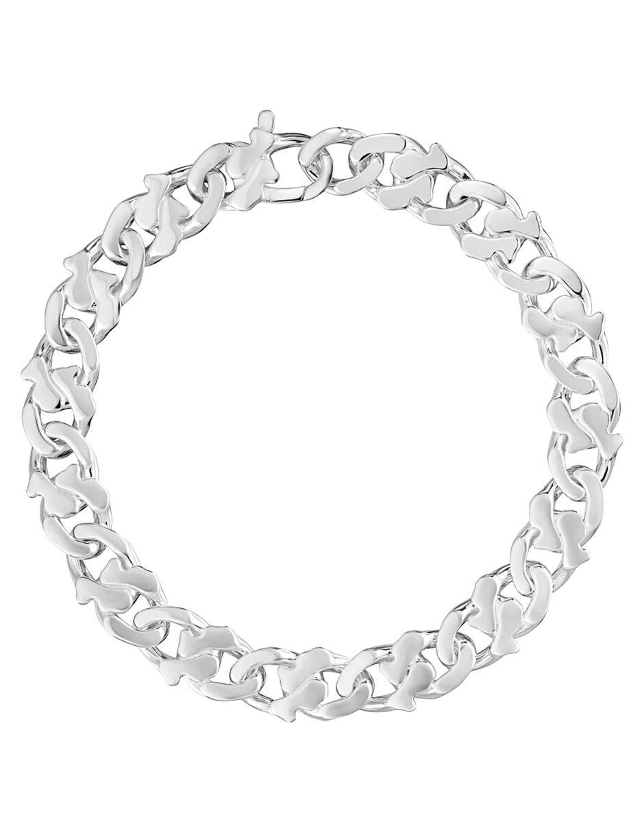 Pulsera Tous de plata P 925 Bears Chain con acabado brillante