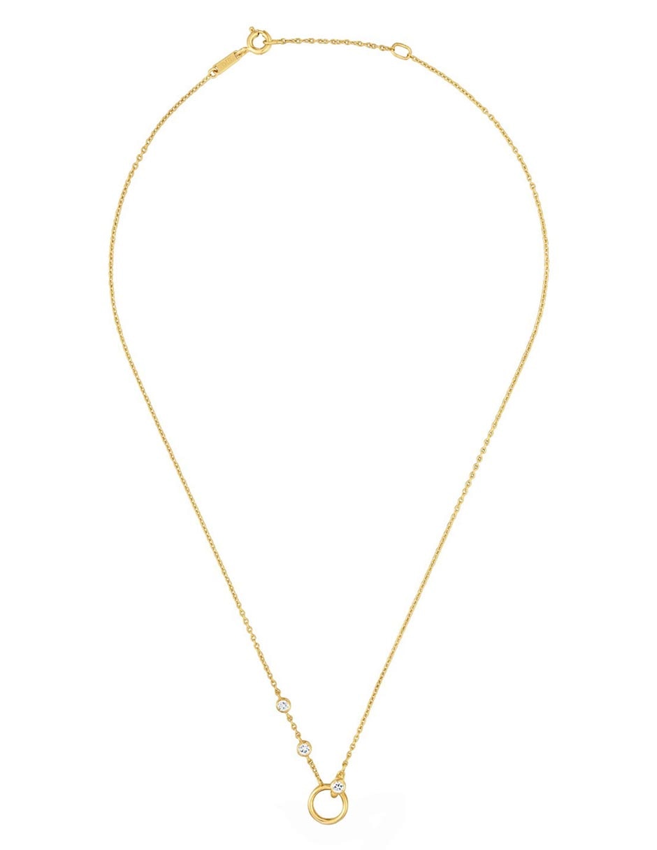 Collar de circular straight lgd de plata p 925 4