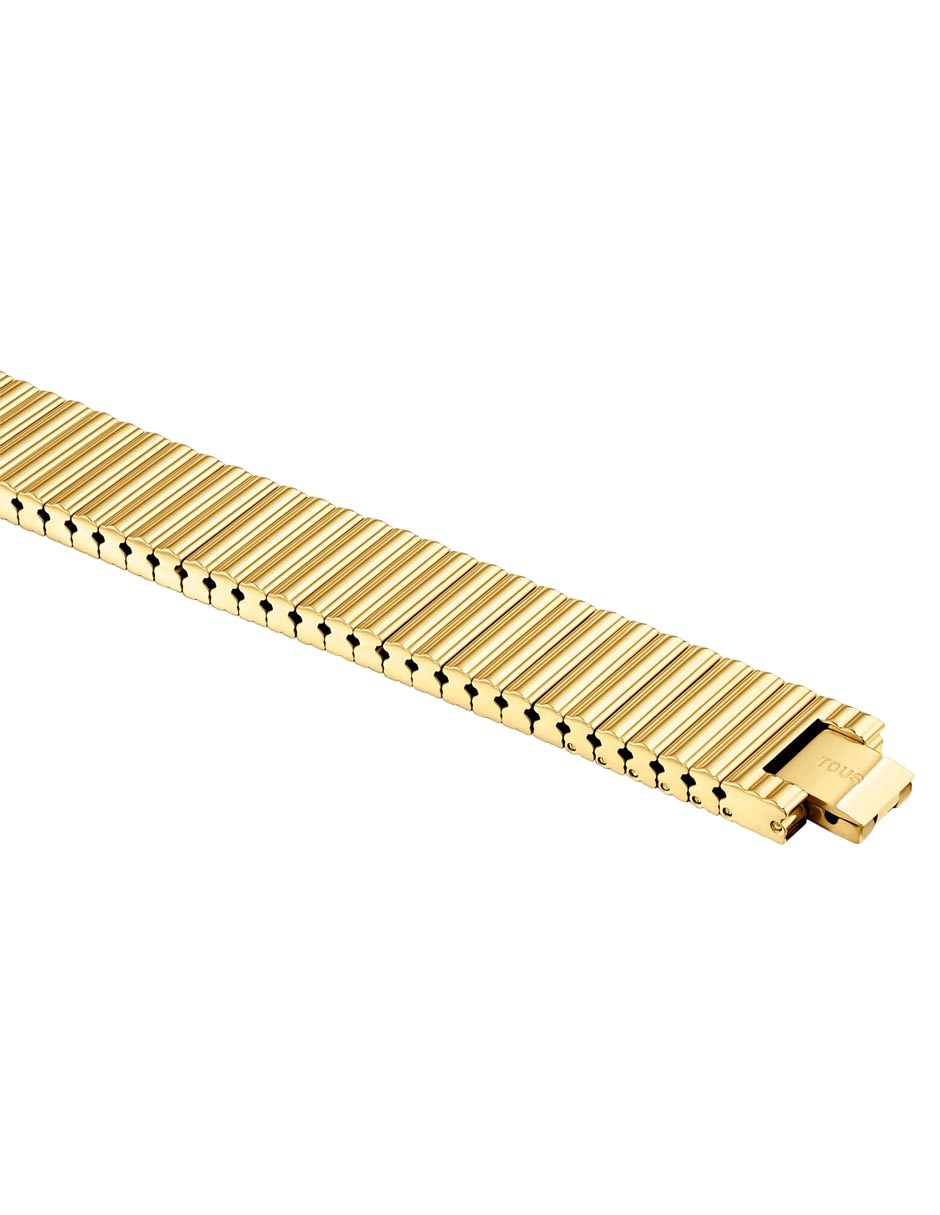 Pulsera tous de acero inoxidable tous 1950 con acabado liso