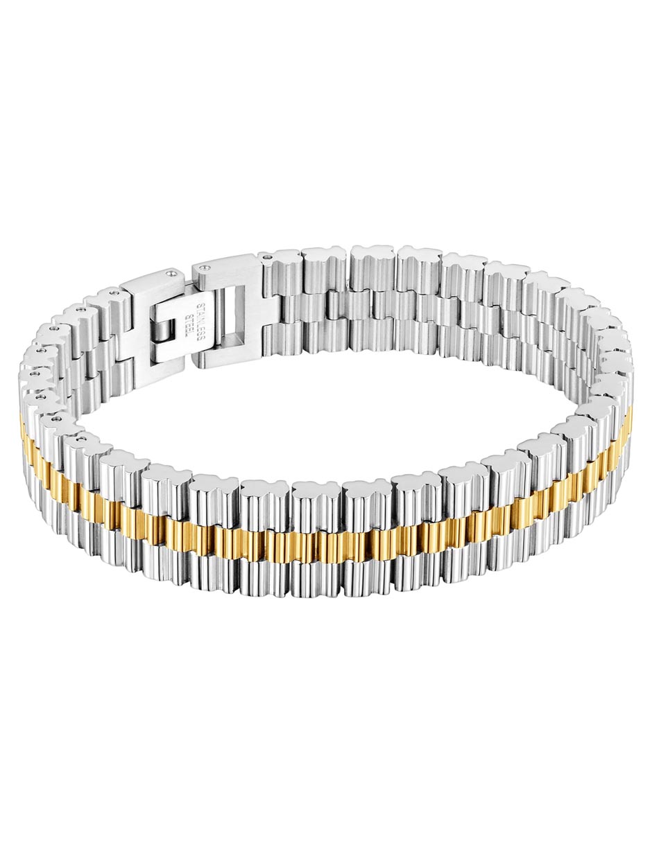 Pulsera tous de acero inoxidable tous 1950 con acabado liso
