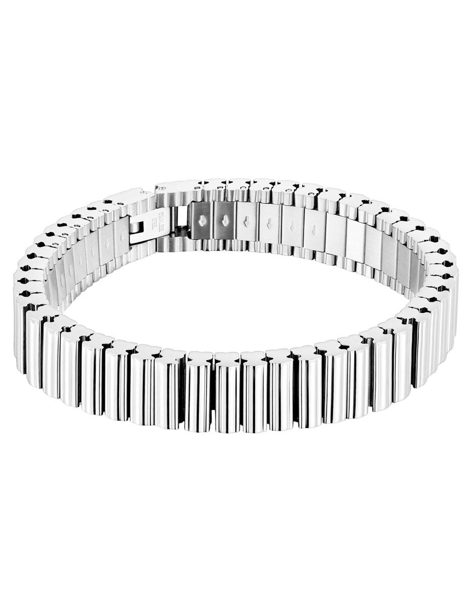 Pulsera tous de acero inoxidable tous 1950 con acabado liso