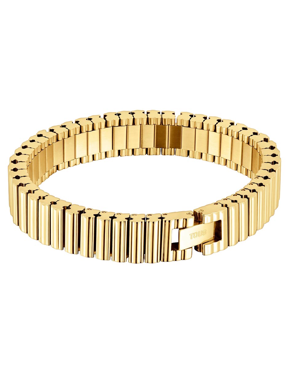 Pulsera tous de acero inoxidable tous 1950 con acabado liso