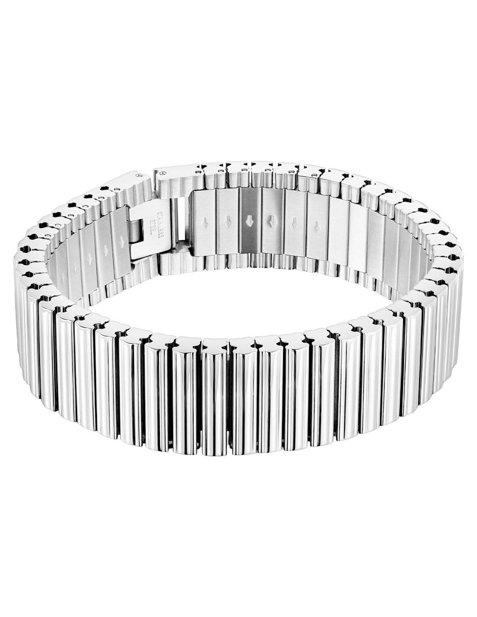 Pulsera tous de acero inoxidable tous 1950 con acabado liso
