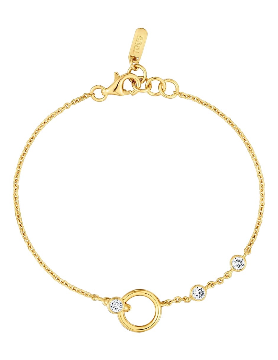 Pulsera de plata p 925 straight lgd con acabado liso 1