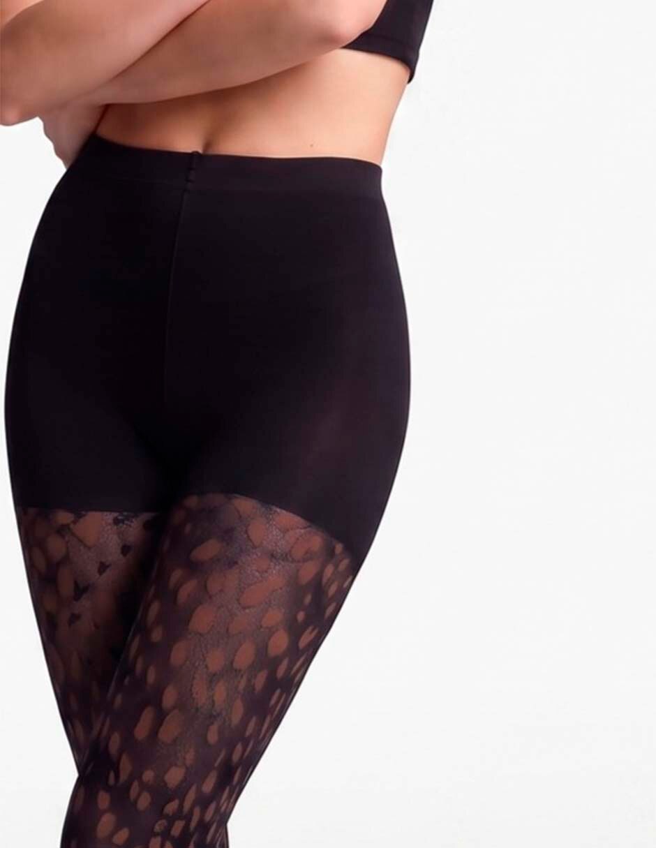 Medias estampado animal print 3