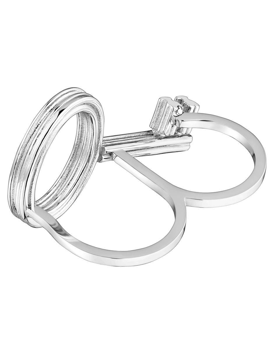 Anillo Charming brillante 4